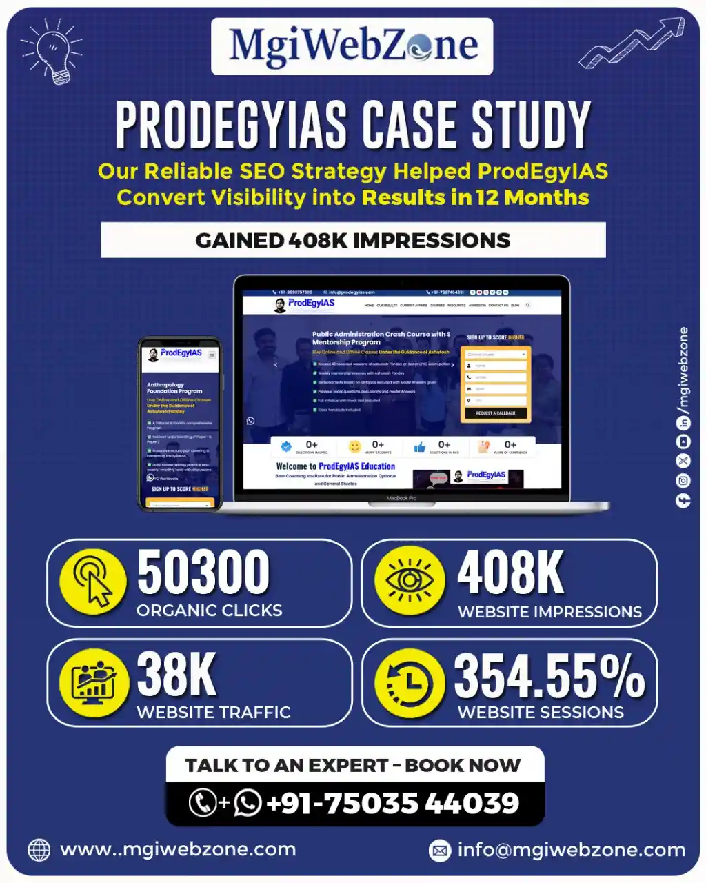 prodegyias-seo-case-study-408k-impressions-50300-clicks-upsc-coaching-education-digital-marketing-agency-delhi-mgiwebzone